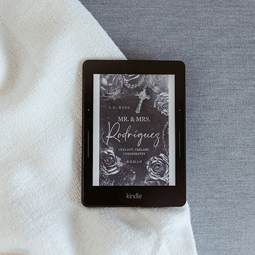 Foto af en Kindle e-læser